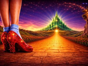 Dorothy e seus companheiros embarcam em uma jornada pela Terra de Oz na nova montagem do clássico
