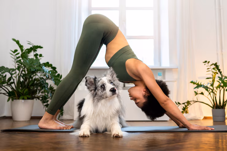 Puppy Yoga reúne cães resgatados e aula de yoga neste sábado em BH