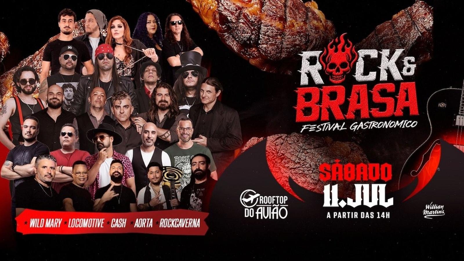 Rock e Brasa Festival terá churrasco e shows gratuitos em Contagem