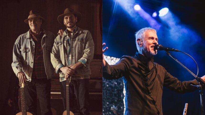 Ritchie se apresenta no BeFly Minascentro, enquanto Almir Sater e Gabriel Sater levam a turnê “Pai e Filho” ao Arena Hall neste sábado (15), em Belo Horizonte