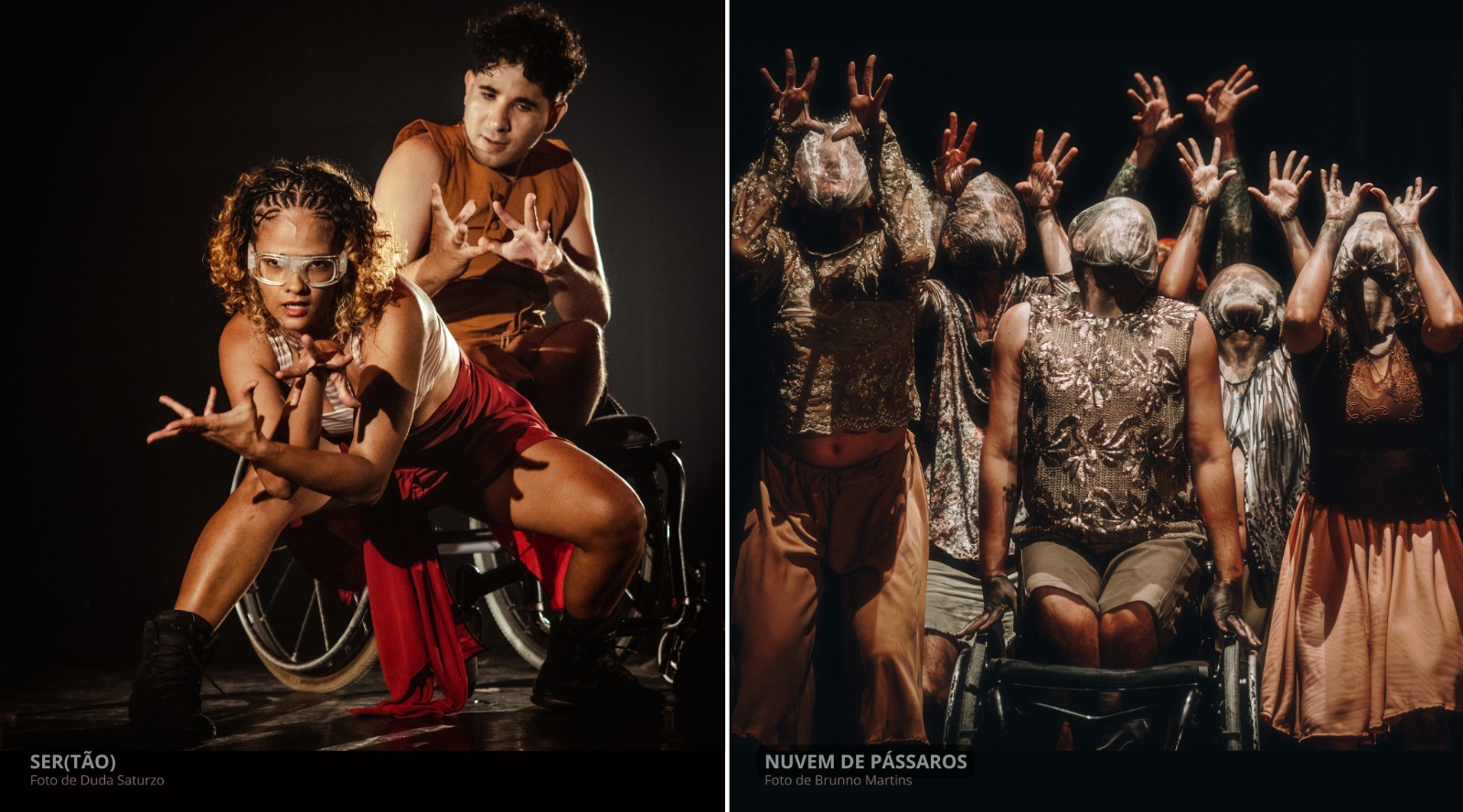 A companhia Movidos Dança, do Rio Grande do Norte, abre o Festival Acessa BH 2026 com o espetáculo SER(tão), no dia 4 de setembro