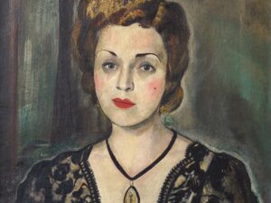 “Retrato de Vera Anunziata”, de Alberto da Veiga Guignard, foi exibido uma única vez, em 1943, e agora integra o Grande Leilão Coleção Errante, em Belo Horizonte
