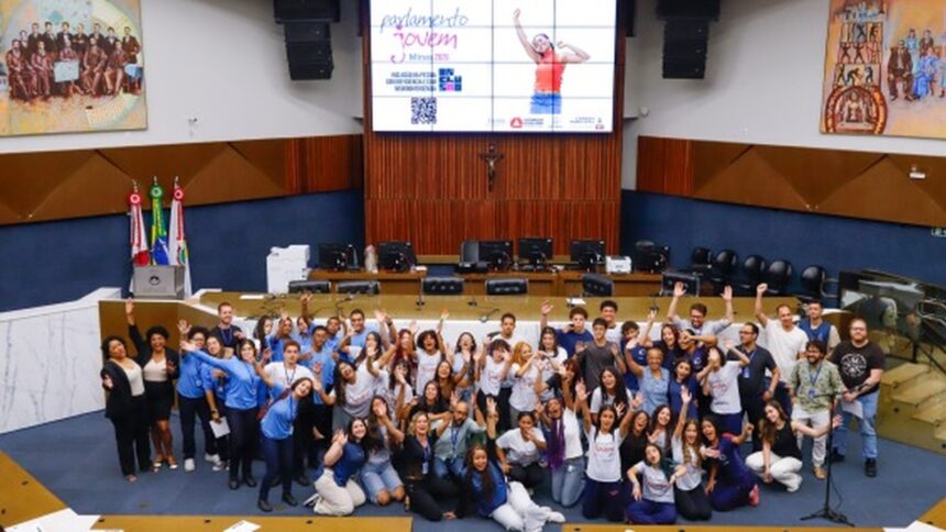 Câmara Mirim e Parlamento Jovem 2027 em Belo Horizonte