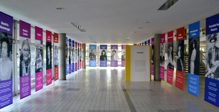 Exposição UFMG Centenária: um século em pessoas reúne 100 trajetórias de personalidades ligadas a instituição