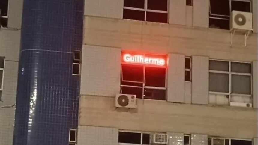 letreiro Guilherme em Belo Horizonte