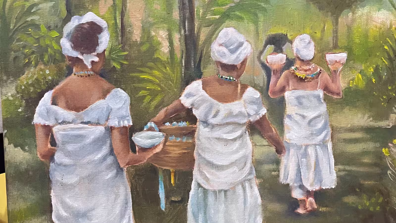 Exposição ÌRÁNTÍ ÀWỌN ÀGBÀ reúne pinturas sobre memória e ancestralidade negra