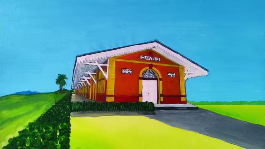 Obra presenta na exposição