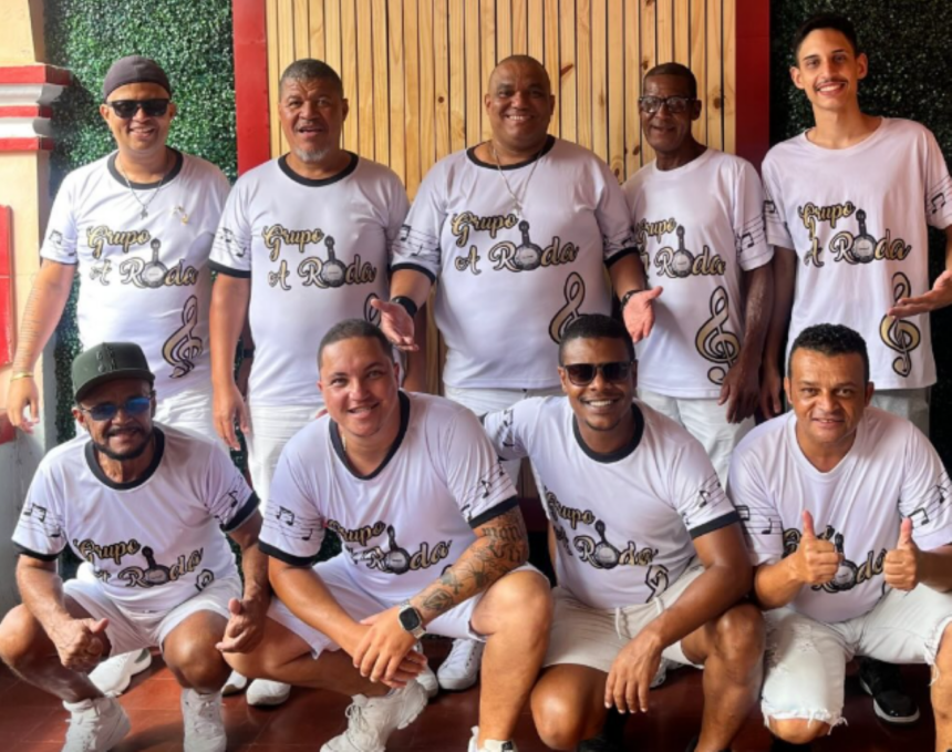 O Grupo A Roda será uma das atrações do evento