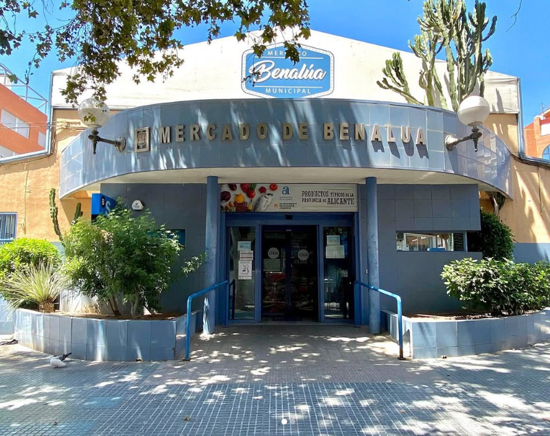 Mercado Municipal de Benalúa, em Alicante, na Espanha, onde será realizada a programação especial com gastronomia, oficinas infantis e apresentações musicais.