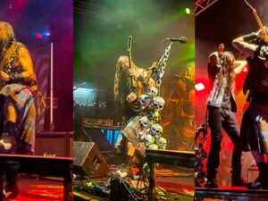 Zakk Wylde durante apresentação do Black Label Society na turnê brasileira de 2026.