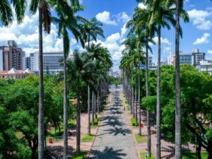 Praça da Liberdade terá cinema ao ar livre gratuito nesta quinta e sexta